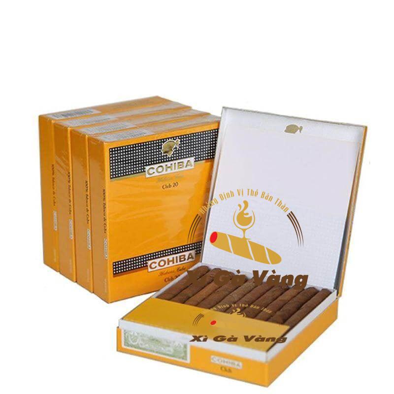 Xì gà Cohiba Club bình dân chỉ 450.000đ/hộp